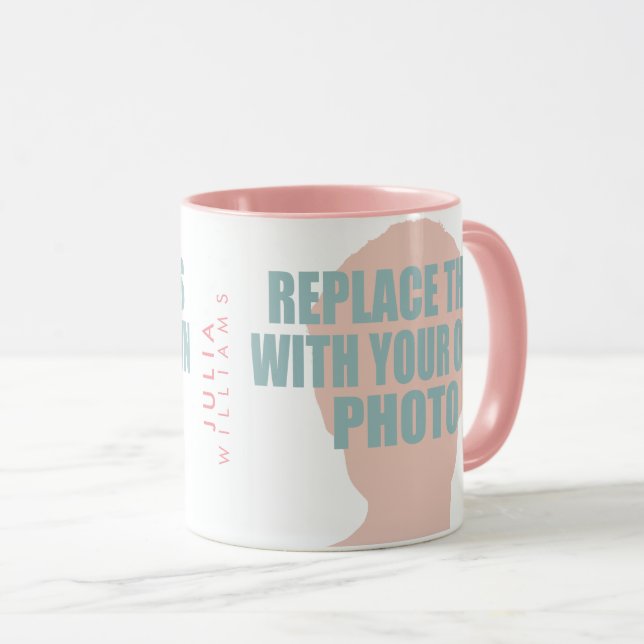 Mug photos roses (Devant droit)
