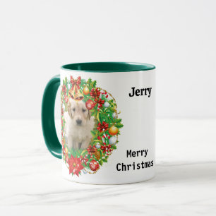 Mug Photos x 2 Cadeau de Noël Chien Maman Café