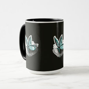 Mug Phrase autocollante cap