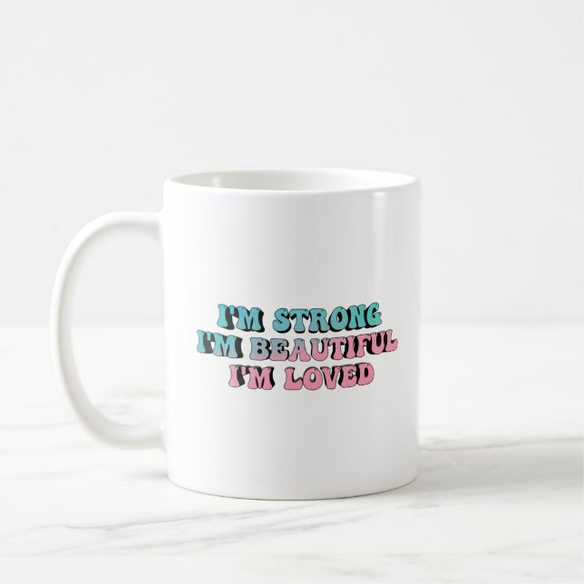 Mug phrases de motivation sur l'attitude positive (Gauche)