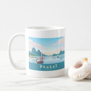 Mug Phuket Thaïlande Pastel Travel