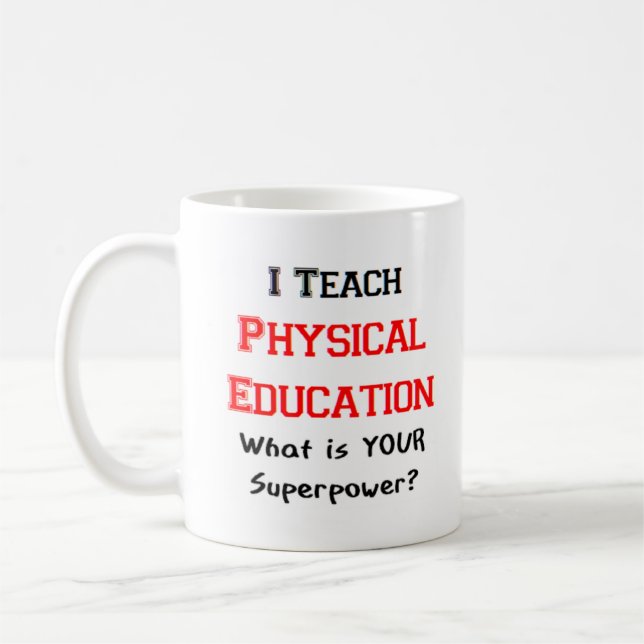 Mug physical education teach (Gauche)
