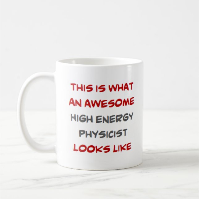 Mug physicien de haute énergie, génial (Gauche)