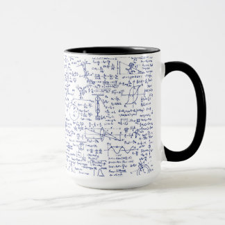 Mug Physics équations dans Blue Pen //