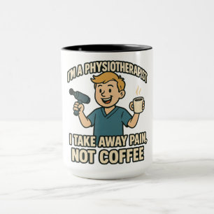 Mug Physiothérapeute amusant Conception de l'amateur d