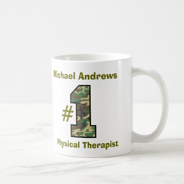 Mug Physiothérapeute V5q du numéro un (Droite)