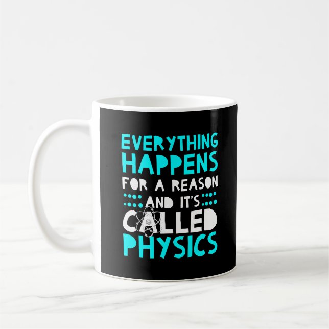 Mug Physique Amusant Grand Enseignant Science Gag (Gauche)