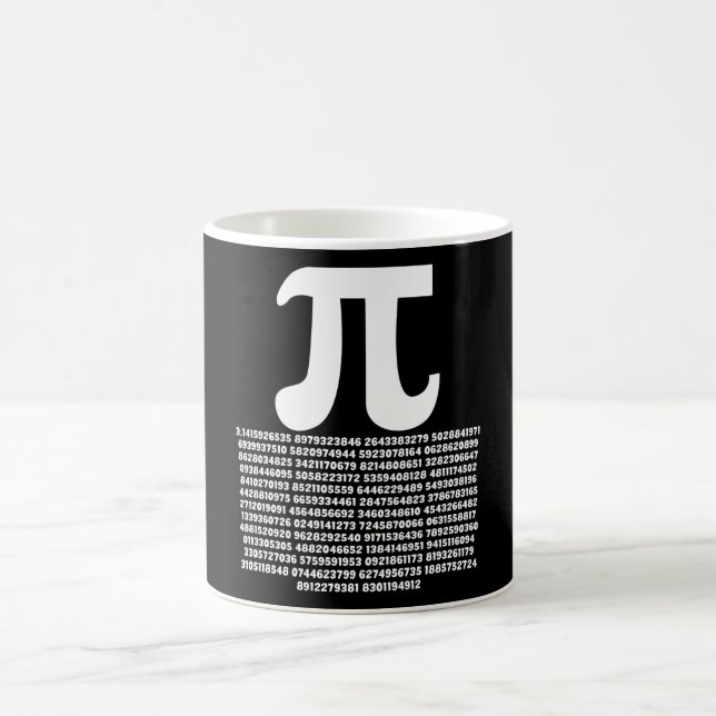 Mug Pi 3.14 Math Irrationnel Nombre Math Cadeau (Centre)
