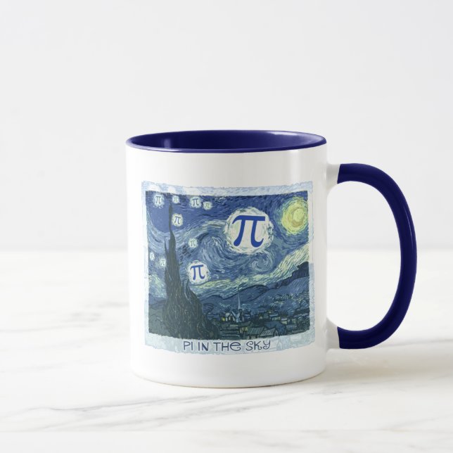 Mug Pi dans le ciel (Droite)