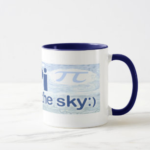 Mug Pi dans le ciel par des studios de Mudge