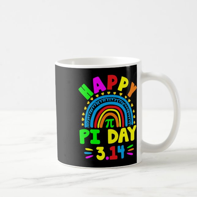 Mug Pi Day 2025 Pi Day Rainbow (Droite)