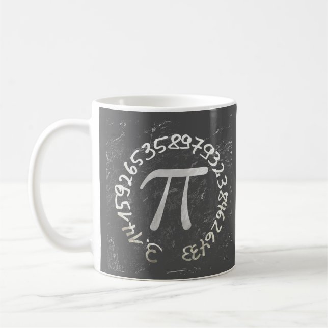 Mug Pi Day PiDay Chalkboard Education (Gauche)
