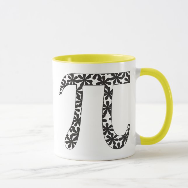 Mug Pi floral (Droite)