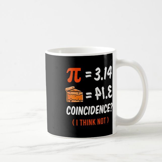 Mug Pi Funny Pie Chemise Dames (Droite)