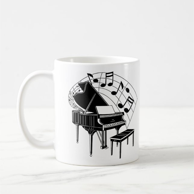 Mug Piano (Gauche)
