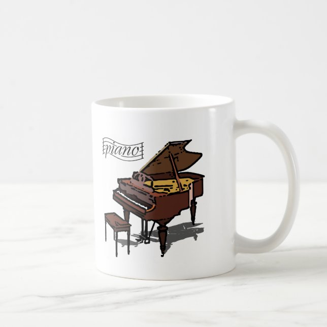 Mug Piano à queue (Droite)