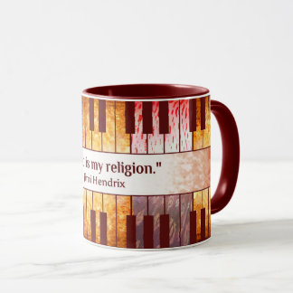 Mug piano café 2