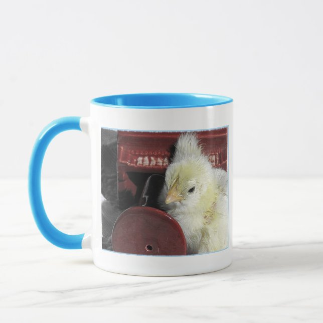 Mug Piano Chick Vintage Look (Gauche)