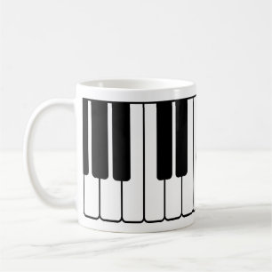 Mug Piano clavier musicien cadeau jumbo touches de nou