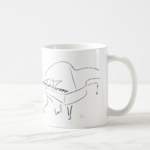 Mug Piano de jazz