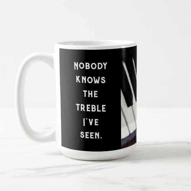 Mug Piano Enseignant Pianiste (Gauche)