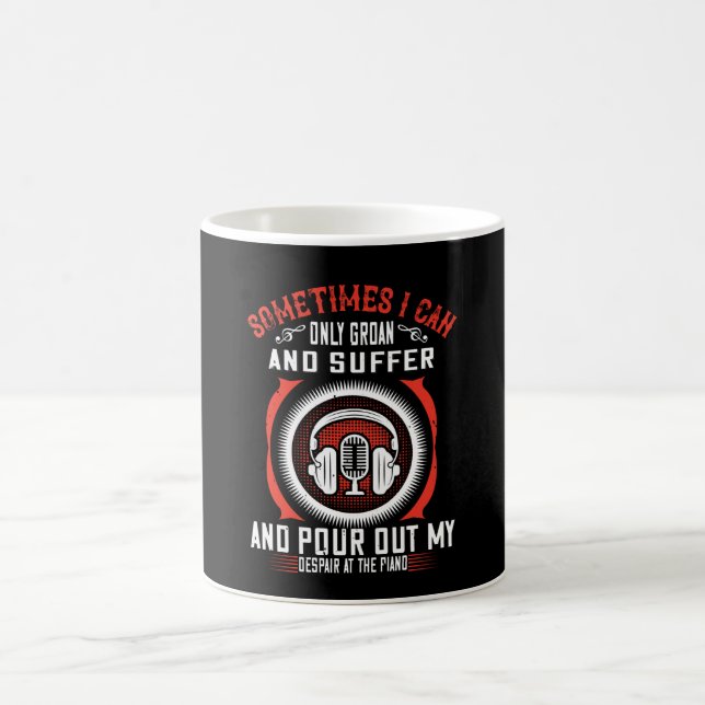 Mug Piano - Exprimer mon désespoir au piano (Centre)