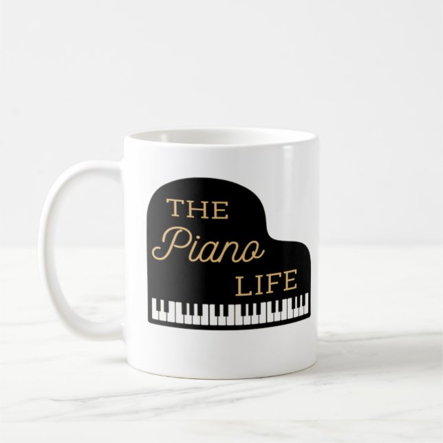 Mug Piano Life Grand Piano (Gauche)