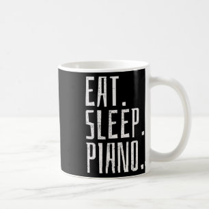 Mug Piano Musique Instrument Pianiste Cadeau Vintage