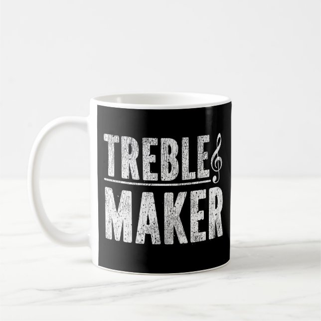 Mug Piano Piano Pianiste Treble Maker (Gauche)