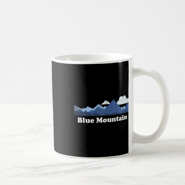 Mug Pic Blue Mountain sommet grimpeur New York Ny esca (Droite)