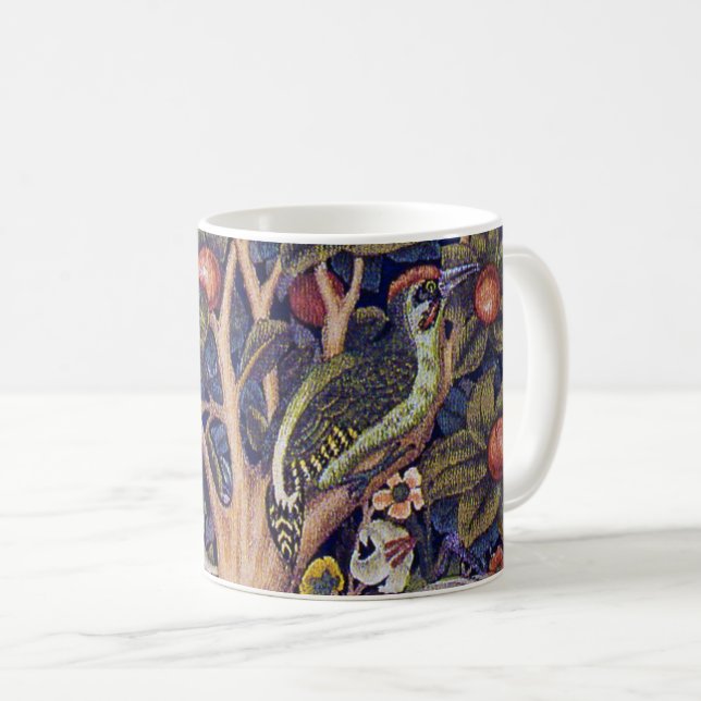 Mug Pic de bois, William Morris (Devant droit)