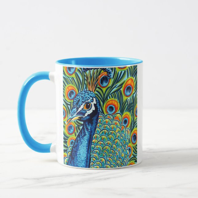 Mug Pic en plumes I (Gauche)