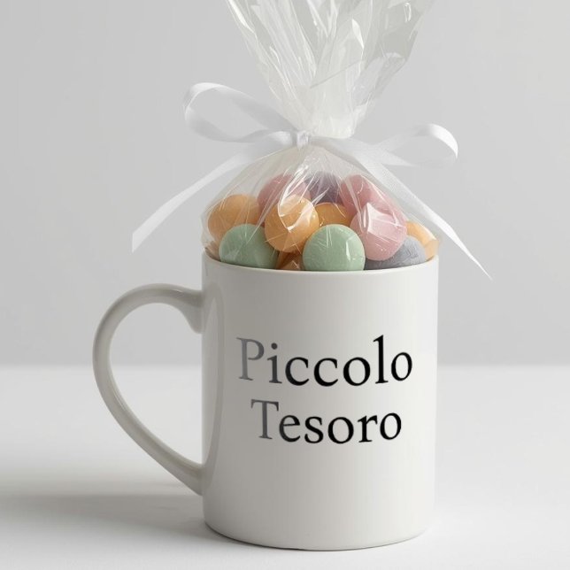 Mug Piccolo Tesoro Chic Cadeau de Naissance Souvenir (Piccolo Tesoro - Chic Baby Shower Favor and Keepsake Mug)