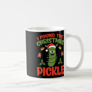 Mug Pickle Santa Chapeau Feux - J'Ai Trouvé Le Noël