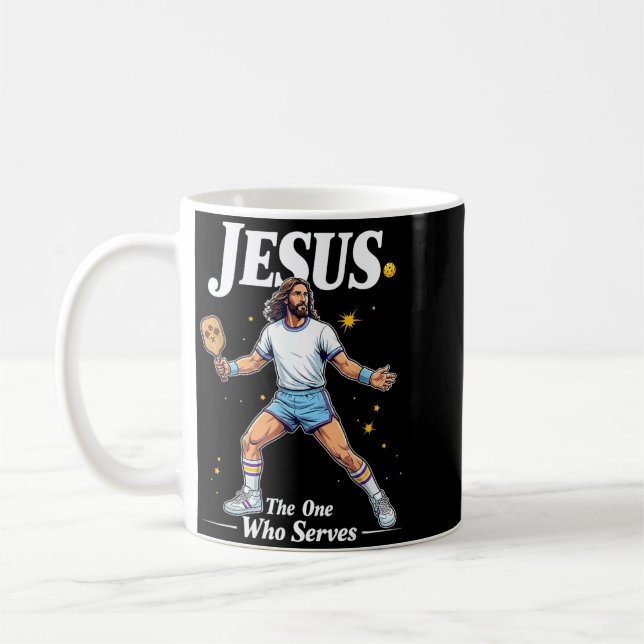 Mug Pickleball Amusant (Gauche)