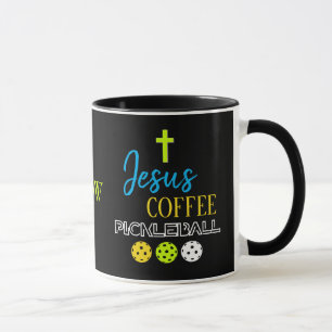 Mug Pickleball Café JESUS de Style
