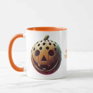 Mug Pickleball Citrouille Pickleballer Halloween cadea