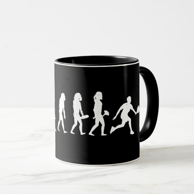 Mug Pickleball Evolution amusant Pickleball (Devant droit)