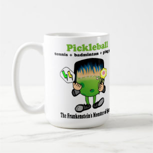 Mug Pickleball - le monstre des sports de Frankenstein