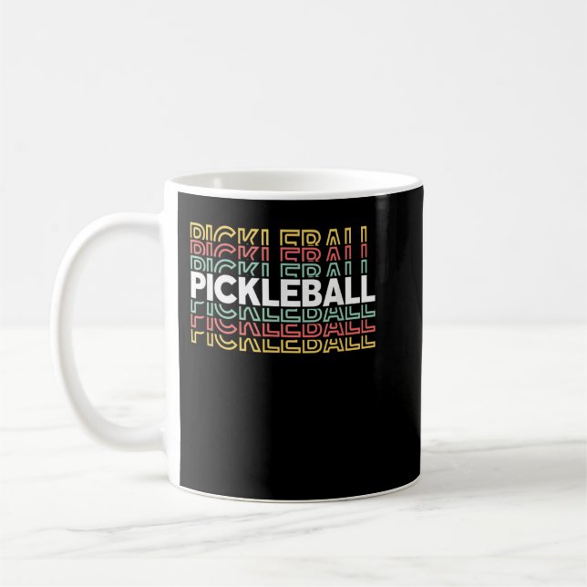 Mug Pickleball Men & Women Pickler Player 747 (Gauche)