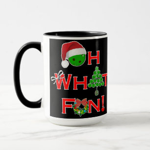 Mug Pickleball Noël Oh Quelle Joie