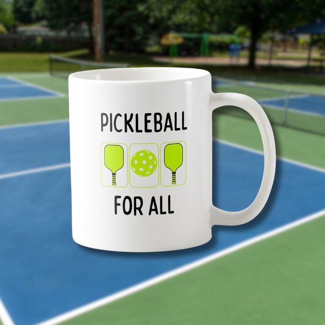 Mug Pickleball pour toutes les pagaies et balle (Créateur téléchargé)