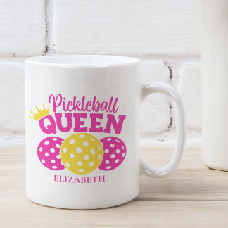 Mug Pickleball Queen, Gift for Pickleball Lover