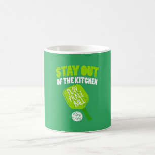 Mug Pickleball - Restez Hors De La Cuisine