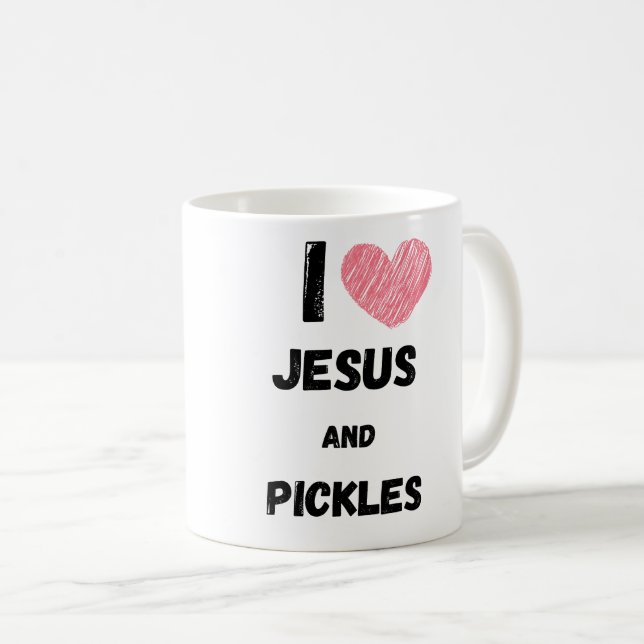 Mug Pickles et Jésus Religieux (Devant droit)