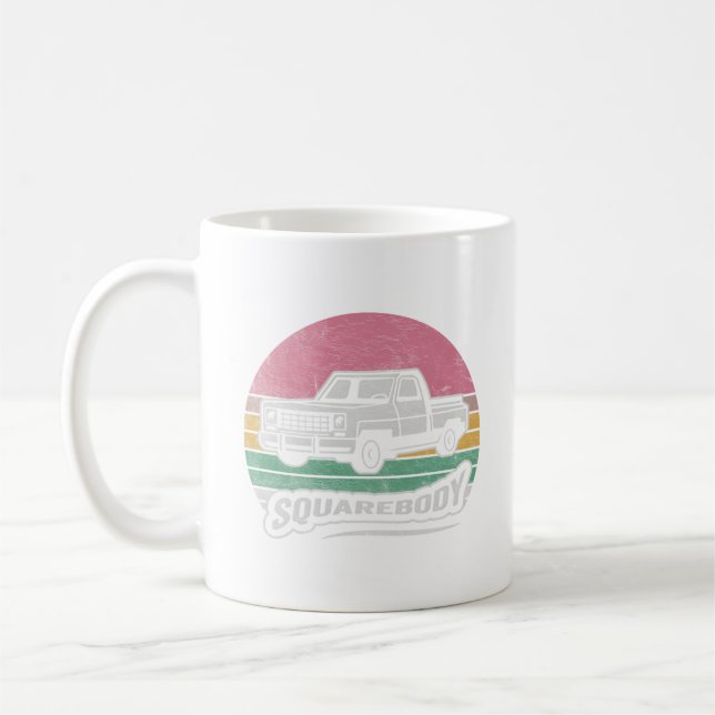 Mug Pickup Camion Carré Corps Camion Squbody (Gauche)