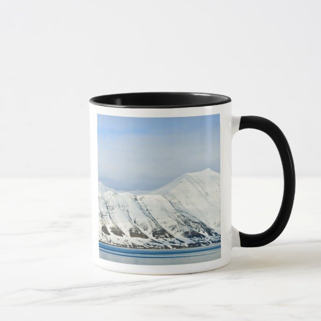Mug Pics enneigés Woodfjord Svalbard 2 (Droite)