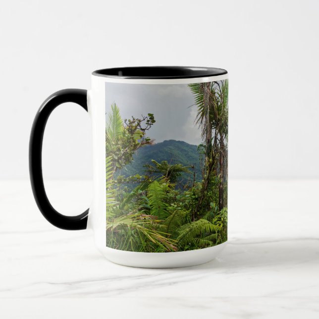 Mug Pics et vallées d'el yunque (Gauche)