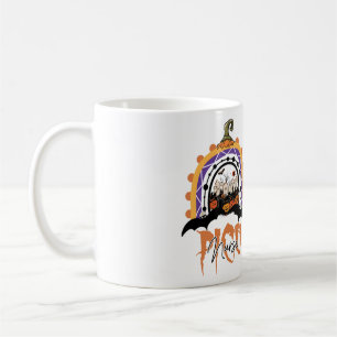 Mug PICU Infirmière Halloween Citrouille Rainbow pédia