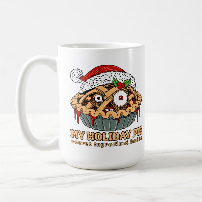 Mug Pie de vacances Monster (Gauche)
